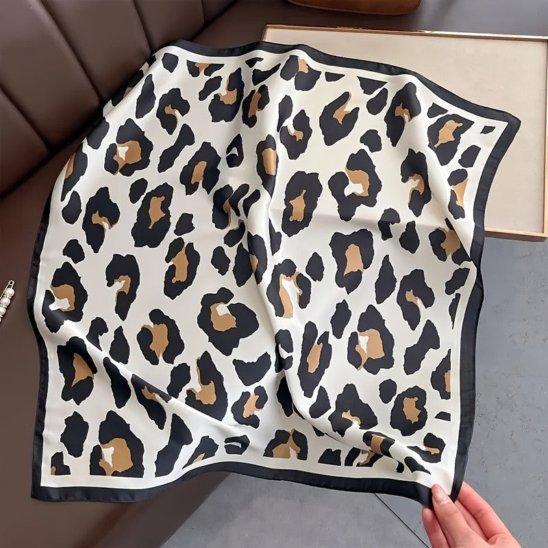 Pañoleta Blanco AnimalPrint