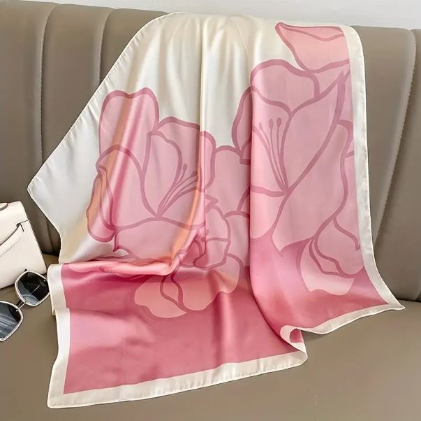 Pañoleta Rosa Floral