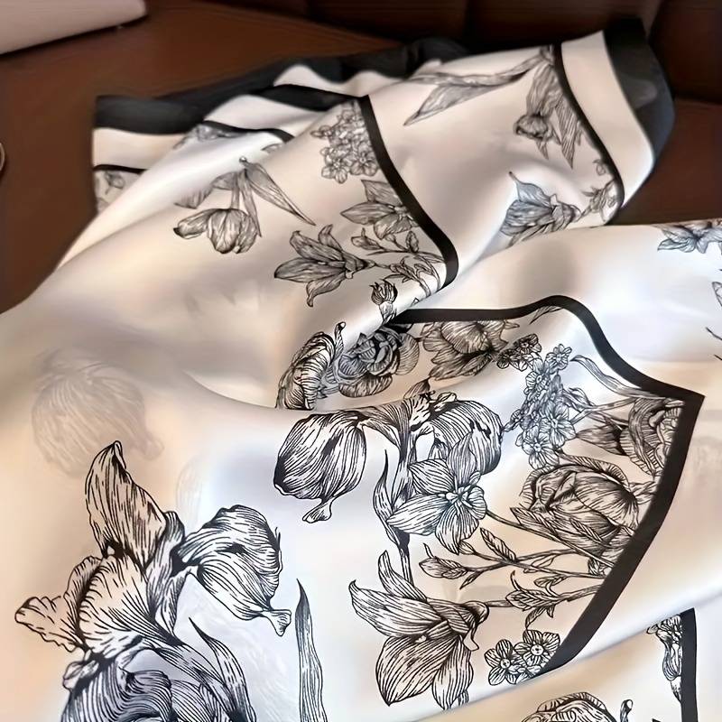 Pañoleta Black Roses