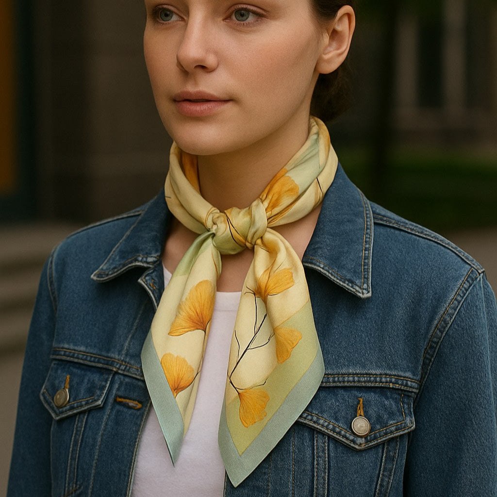 Pañoleta Hoja Verde